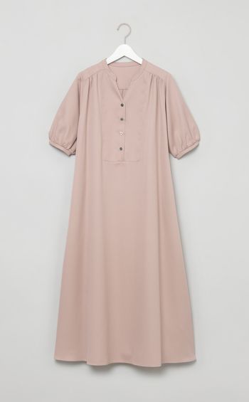 フロントギャザーワンピース