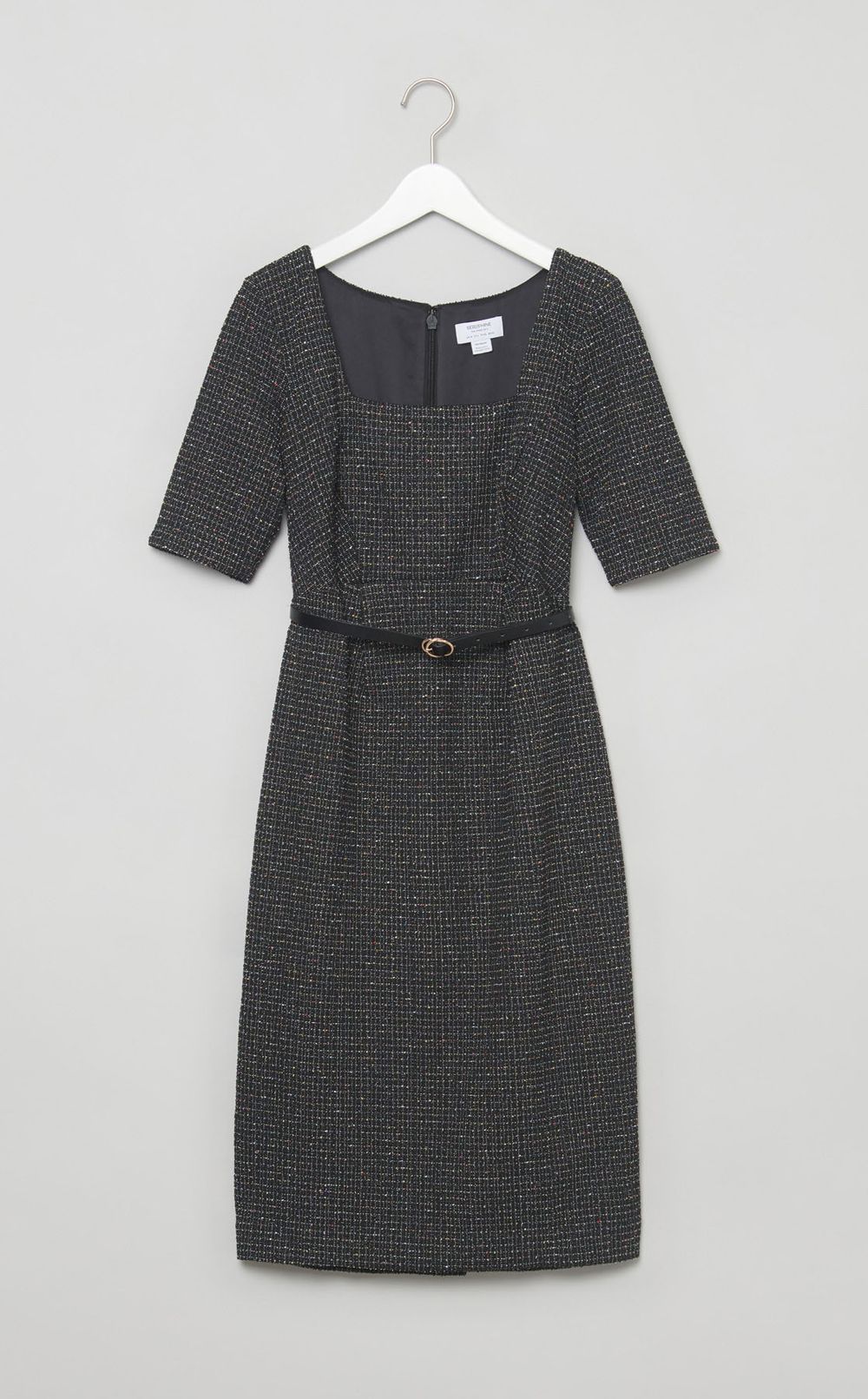 MARIBELLEミックスツイードワンピース