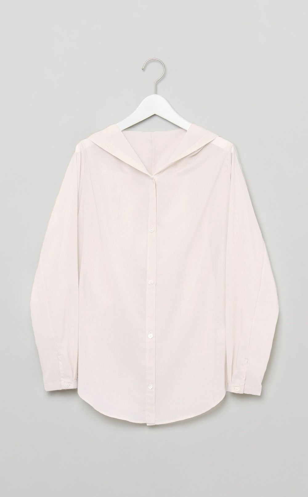 ウールボイルフードシャツ