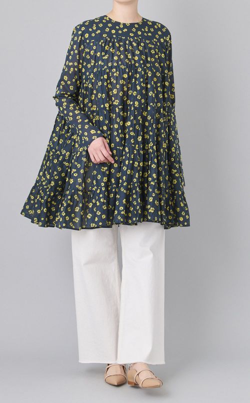 Solimanプリントワンピース