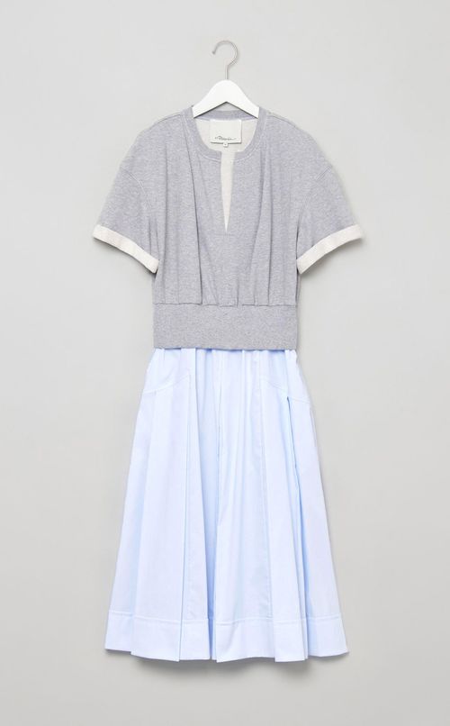 フレンチテリーコンバインワンピース