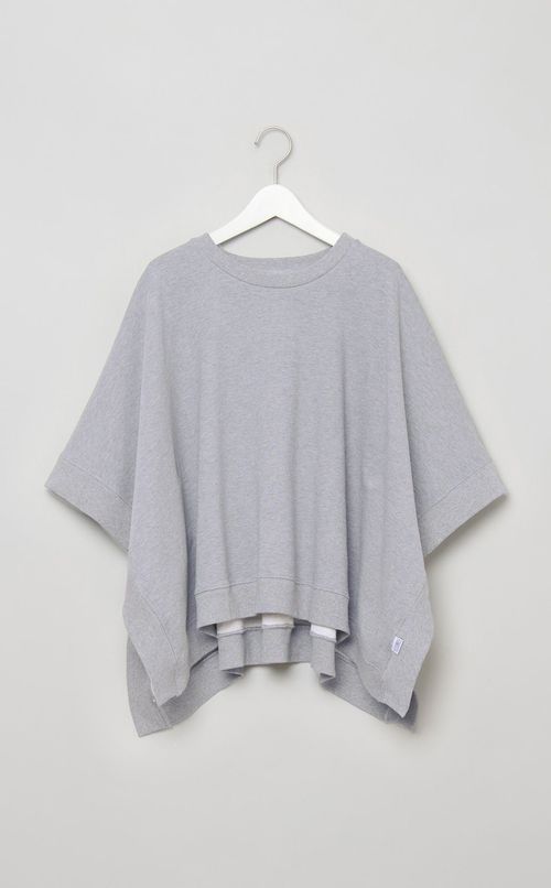 ワイドスリーブスウェットプルオーバー