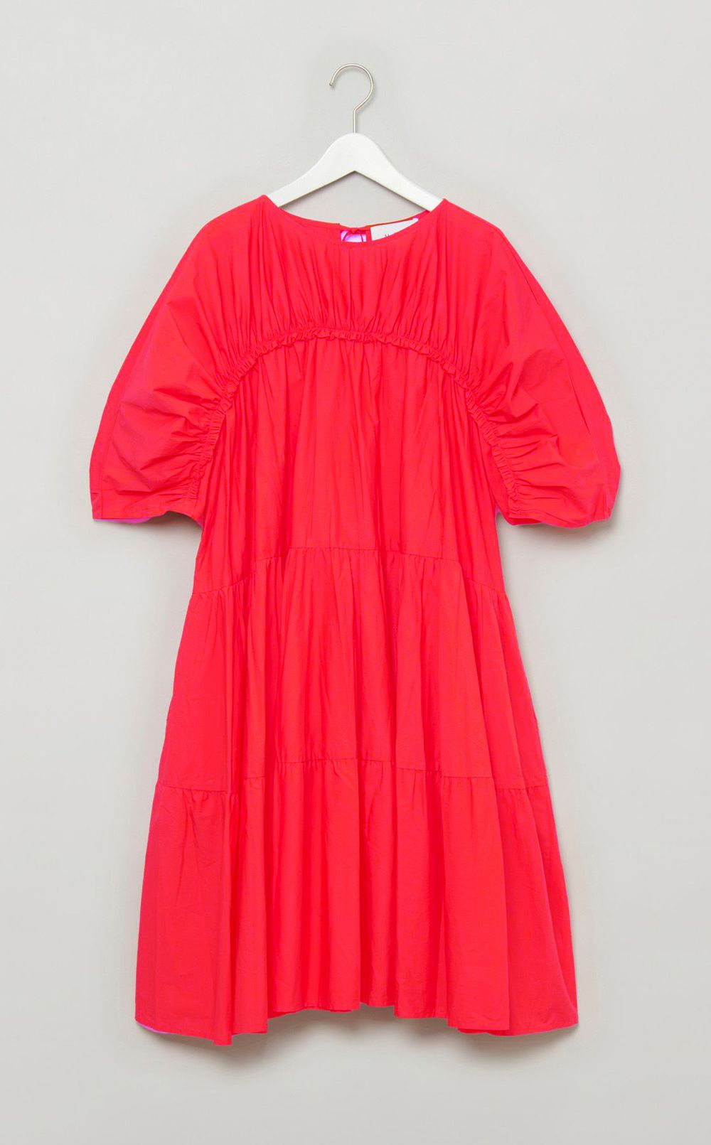 Inesギャザーワンピース