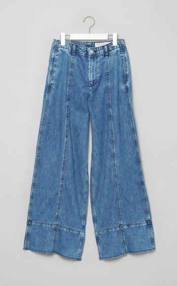 ステッチライトデニムパンツ