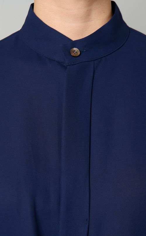 ドローコードロングシャツワンピース