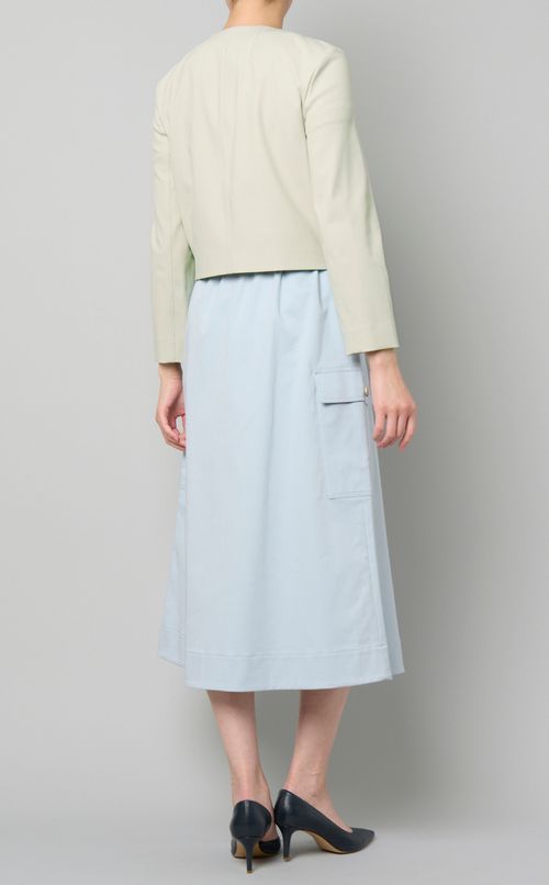 メタルボタンカラーレスジャケット