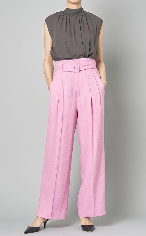 ノースリーブボウタイブラウス