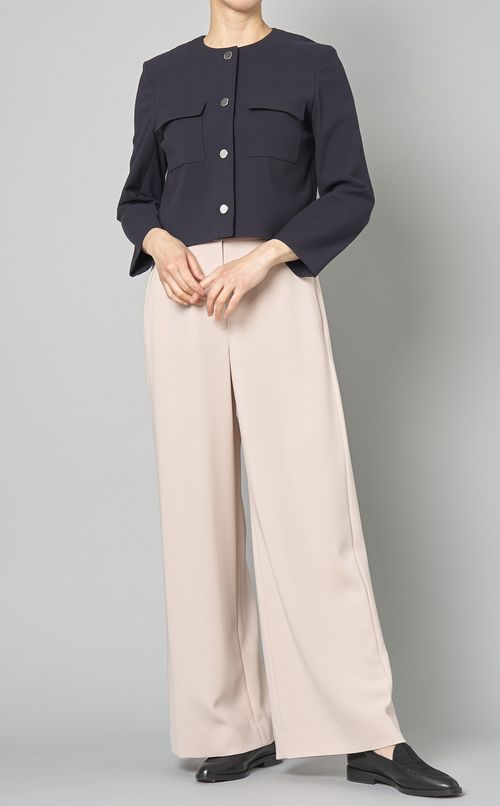 メタルボタンカラーレスジャケット