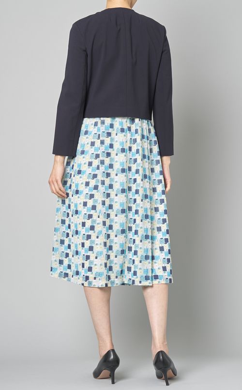 メタルボタンカラーレスジャケット