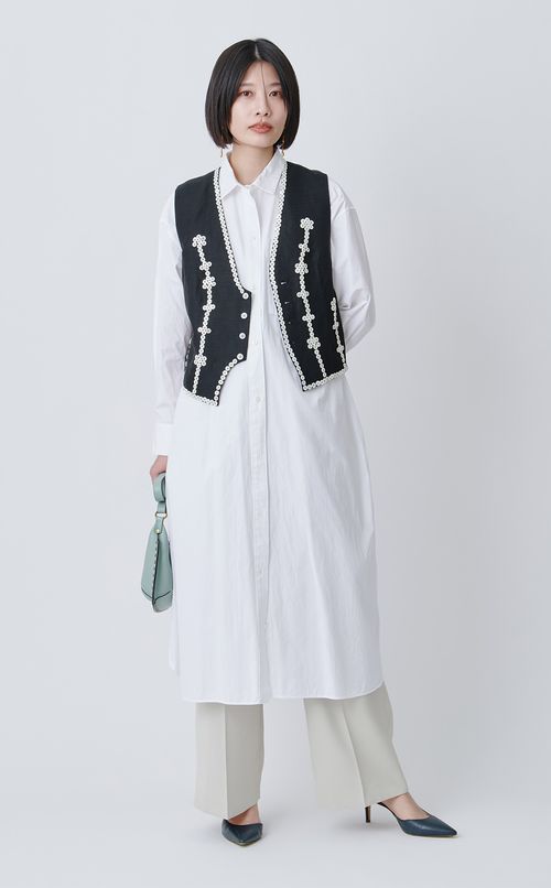 カットオフスカートパンツ