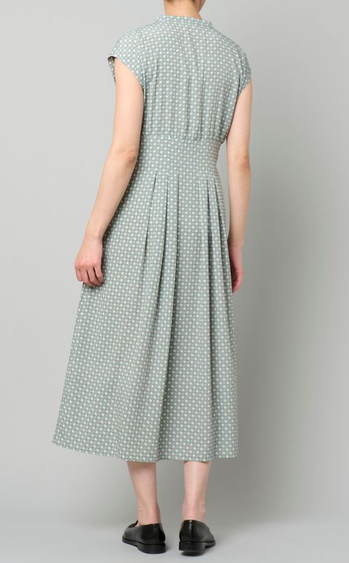 ウエストタックフレアワンピース