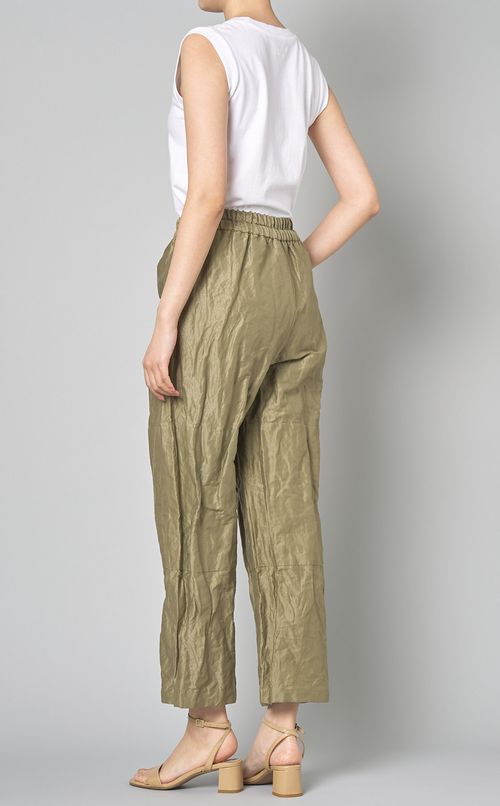 フロントジップイージーパンツ