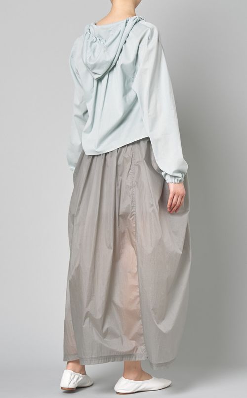 シアーシャーリングフーディブラウス