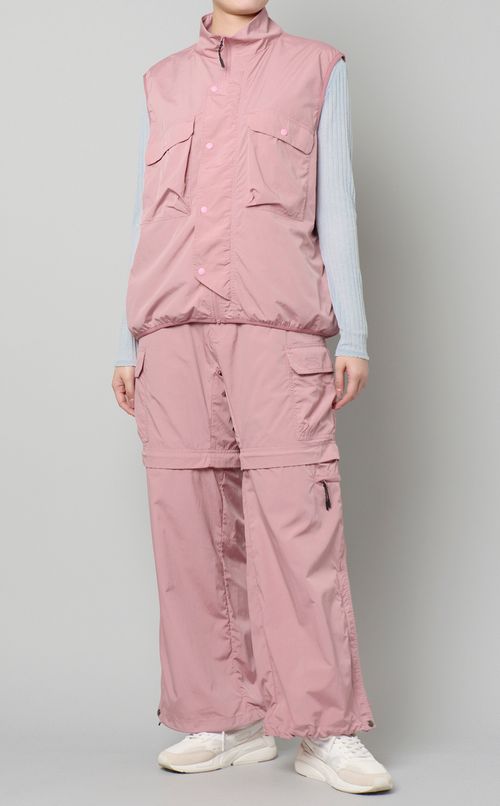 デタッチャブルナイロンパンツ