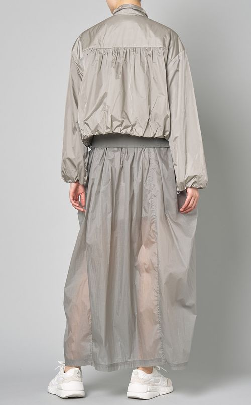 スタンドギャザーショートブルゾン