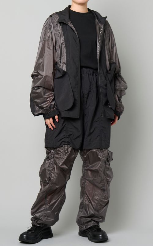 レイヤードデザインパンツ