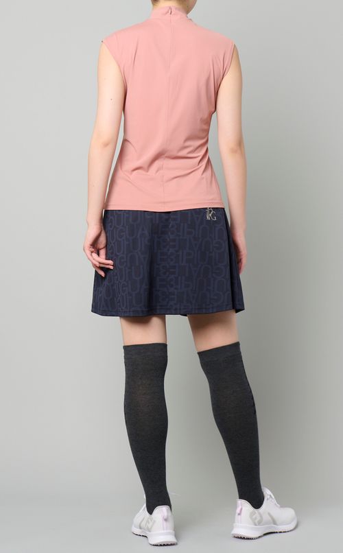 【手洗い可】モックネックプルオーバー