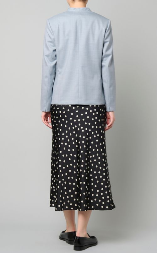 ノーカラーシングルジャケット