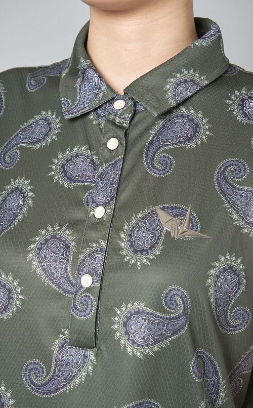 【手洗い可】ペイズリーワンピース