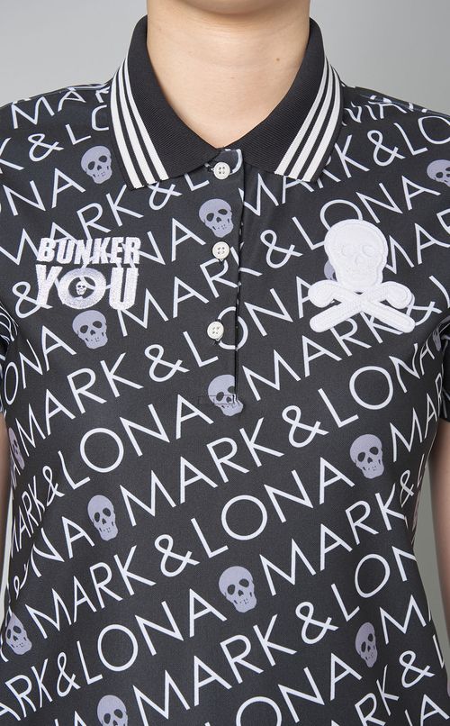 【手洗い可】ロゴプリントポロシャツ