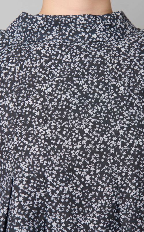 バックボウタイフレアチュニック