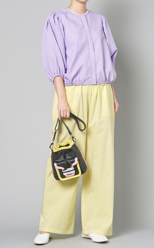 ジャガードファスナーシャツブルゾン