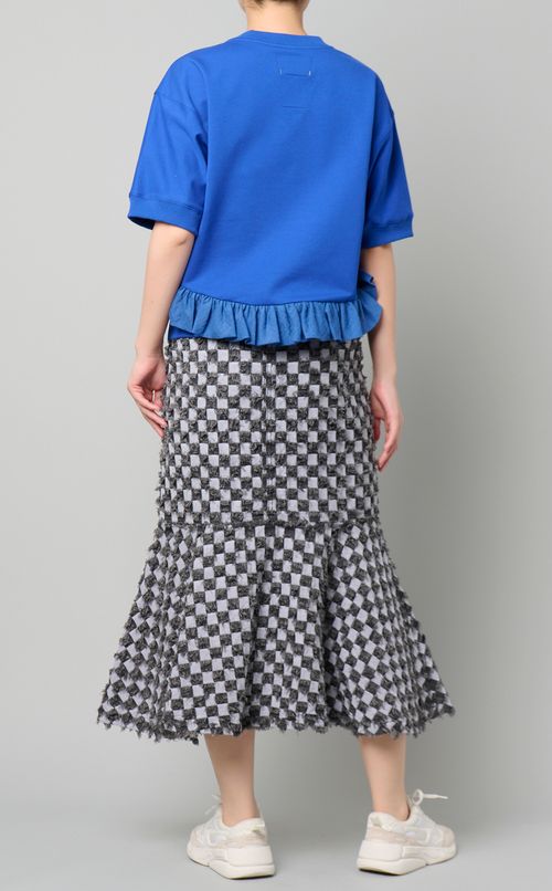 フリル裏毛プルオーバー