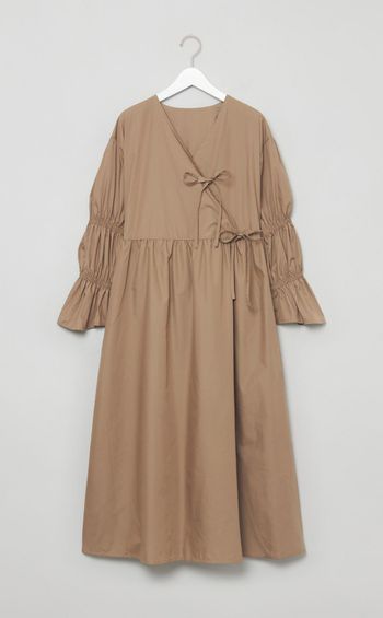 リボンカシュクールワンピース