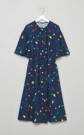 ストーンプリントワンピース