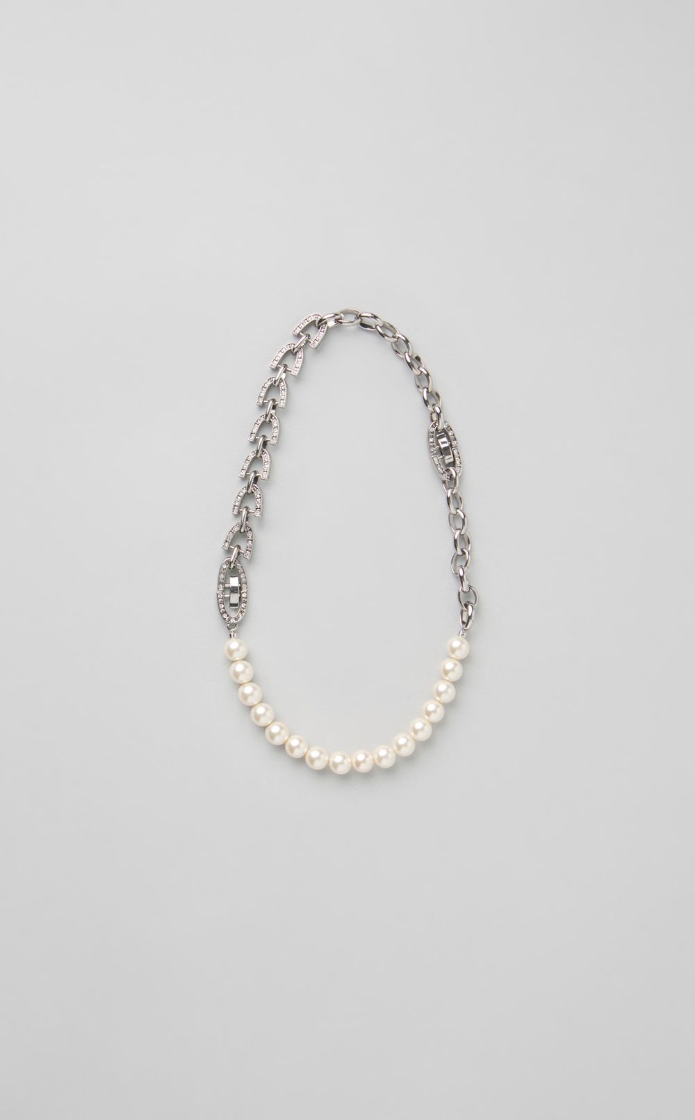 2wayパールミックスネックレス