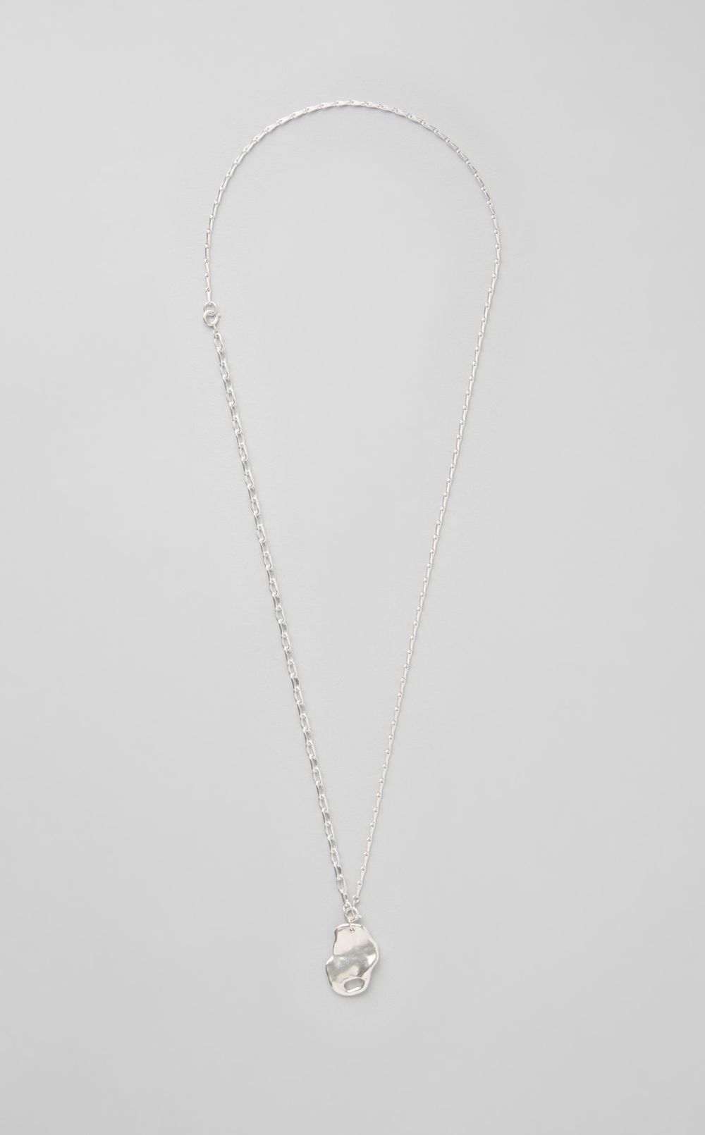 4wayチェーンシルバーネックレス