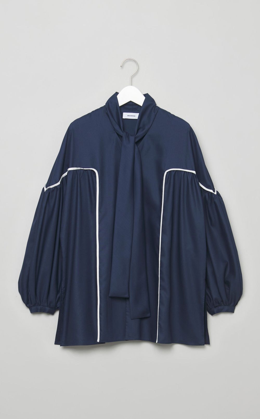 アーム切替ボウタイブラウス