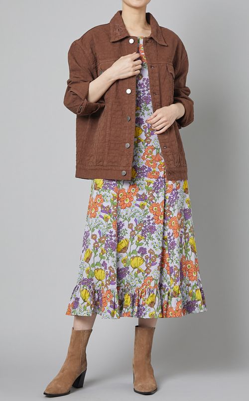 シグネチャージャガードデニムジャケット