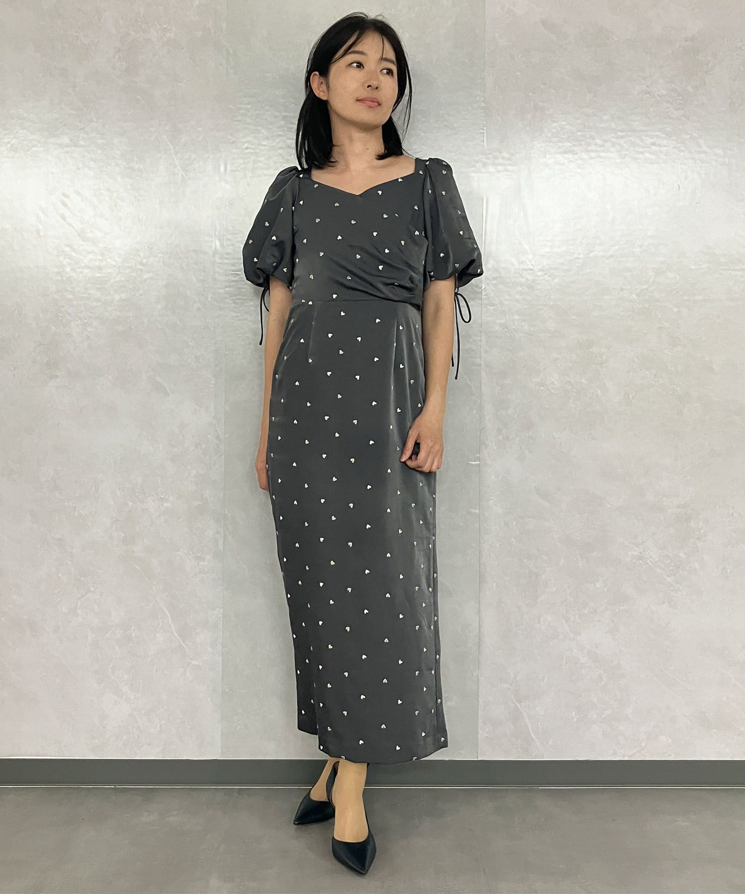 FRAYI.D ハートエンブロイダリーワンピース FRAY I.D｜ハートエンブロイダリーワンピース