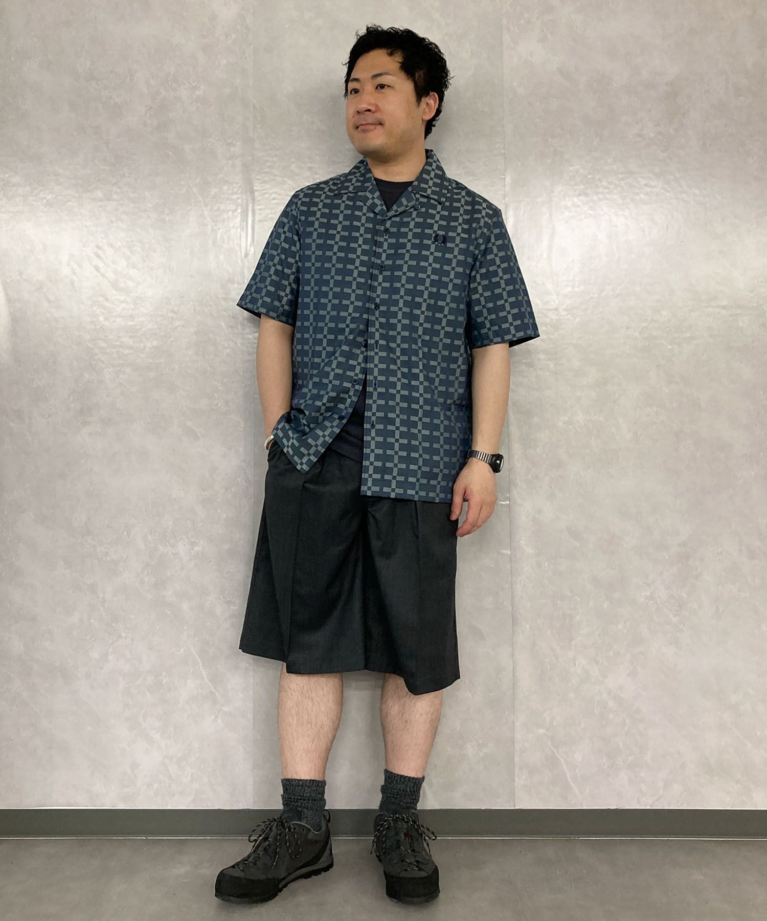 SandWaterr｜サマーウール3/4スラックス
