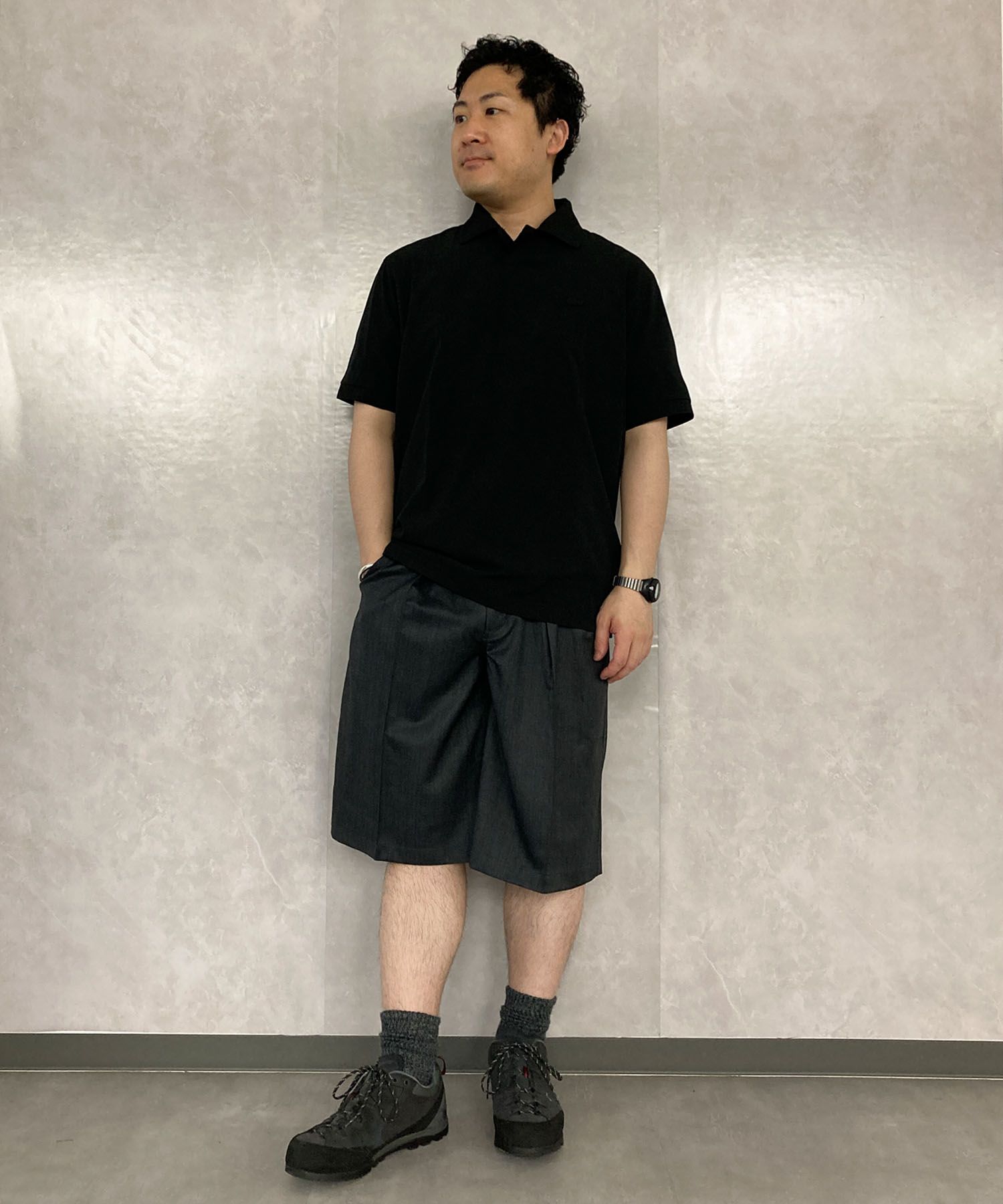 SandWaterr｜サマーウール3/4スラックス