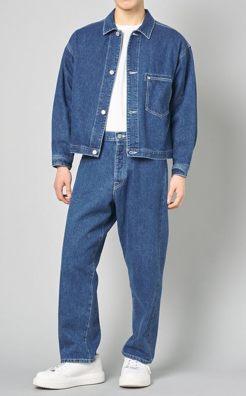 フロントポケットデニムジャケット