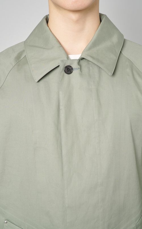 コットンステンカラーコート