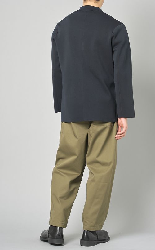 パッチポケットリブジャケット