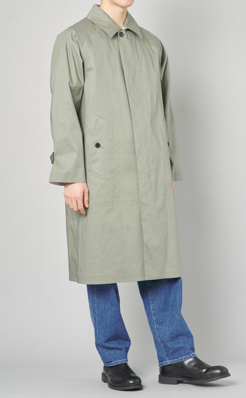 コットンステンカラーコート