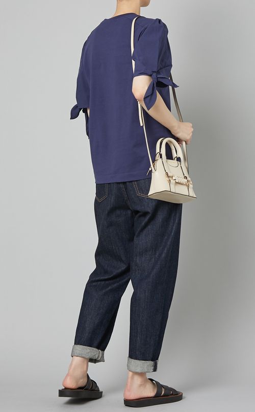 リボンジャージプルオーバー