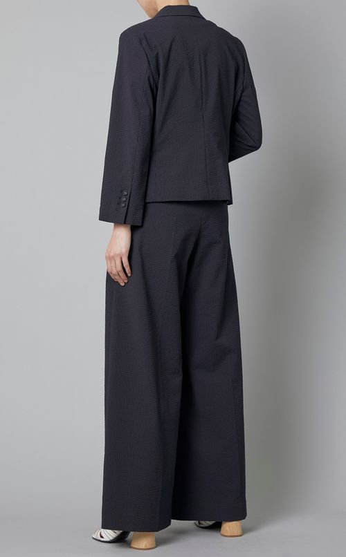 シアサッカーテーラードジャケット