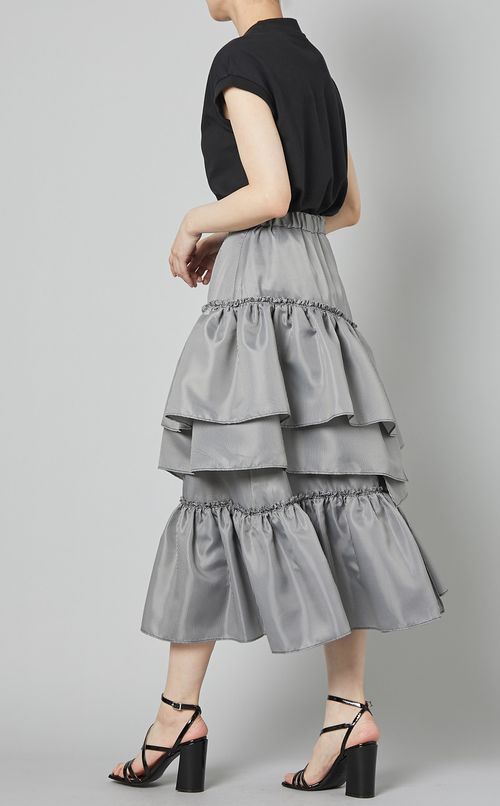 ランダムティアードフリルスカート