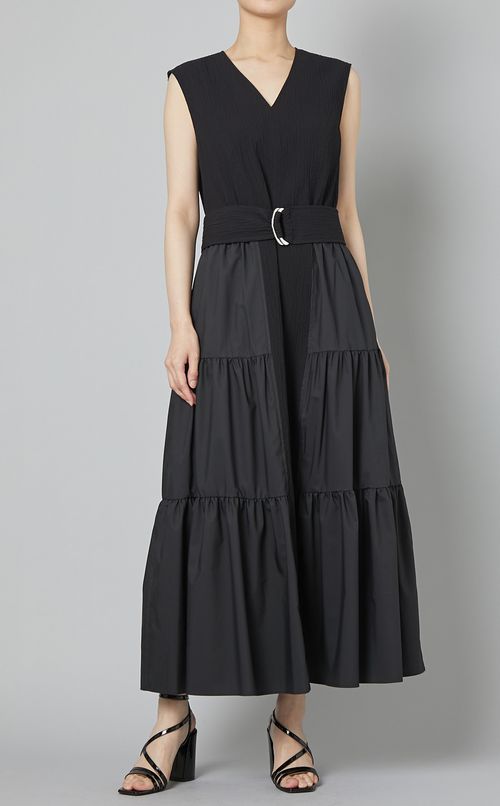 アローブ　arobe ワンピース Arobe ワンピース Pearl Cape ブラック