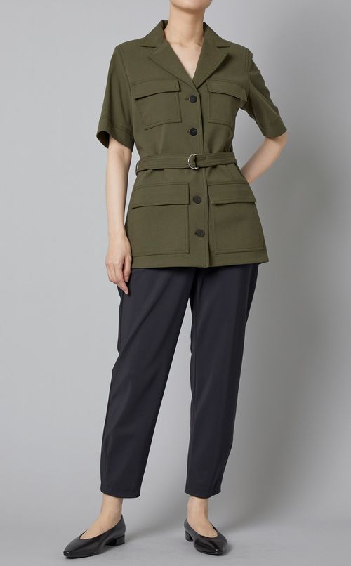 ストレッチツイルサファリジャケット