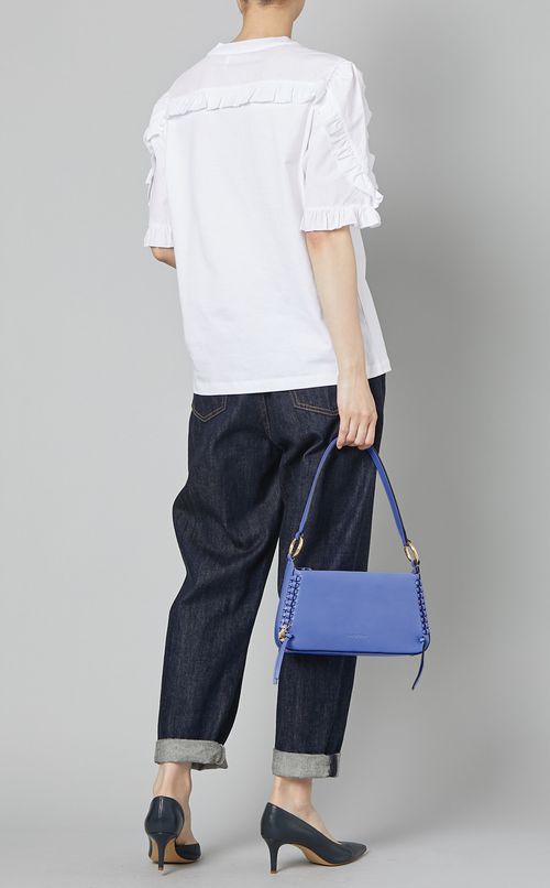 フリルジャージプルオーバー