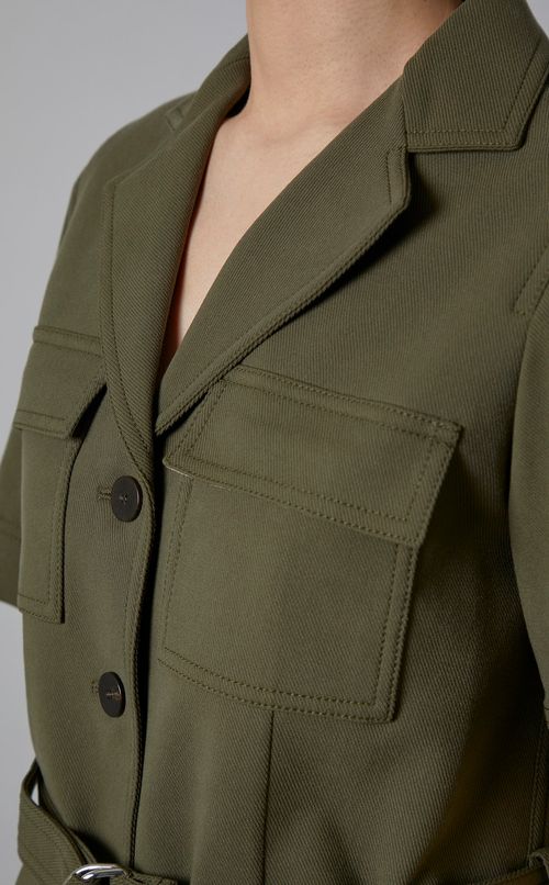 ストレッチツイルサファリジャケット