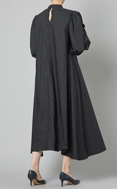 ギャザーフレアワンピース