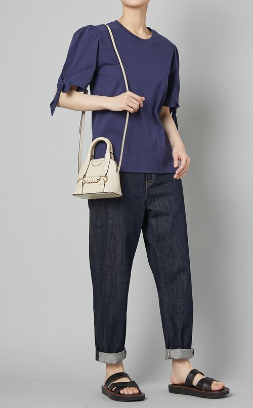 SADDIEレザーミニショルダーバッグ