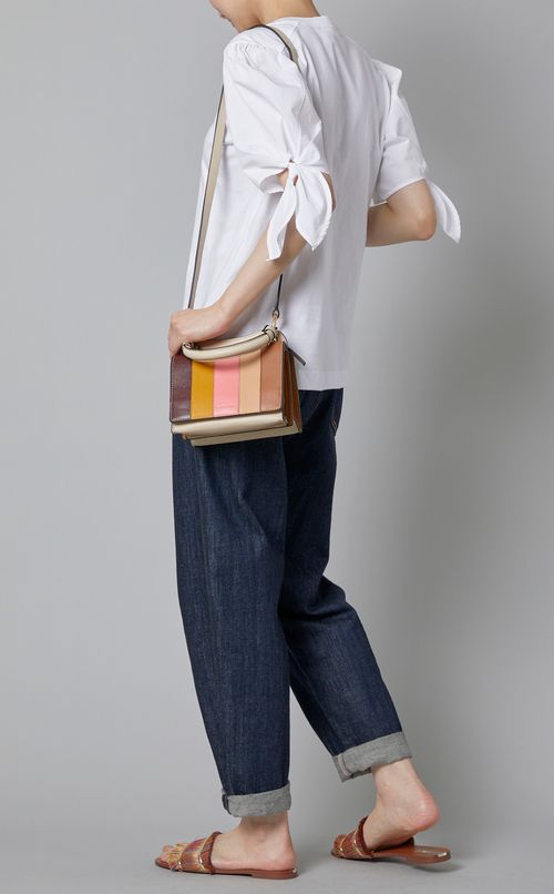 TILDAマルチカラーレザーミニバッグ